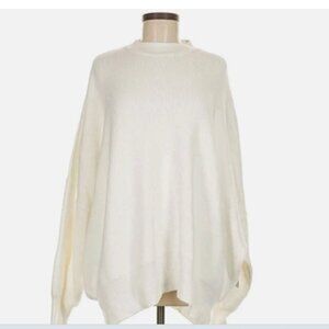 NWT FREE PEOPLE EASY STREET TUNIC Painted White Size Medium